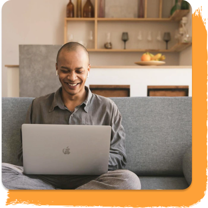 Person on laptop